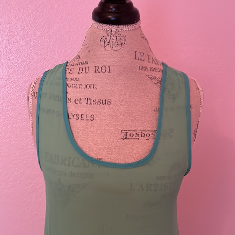 Sheer Ruffle Tank - Picture 3 of 5
